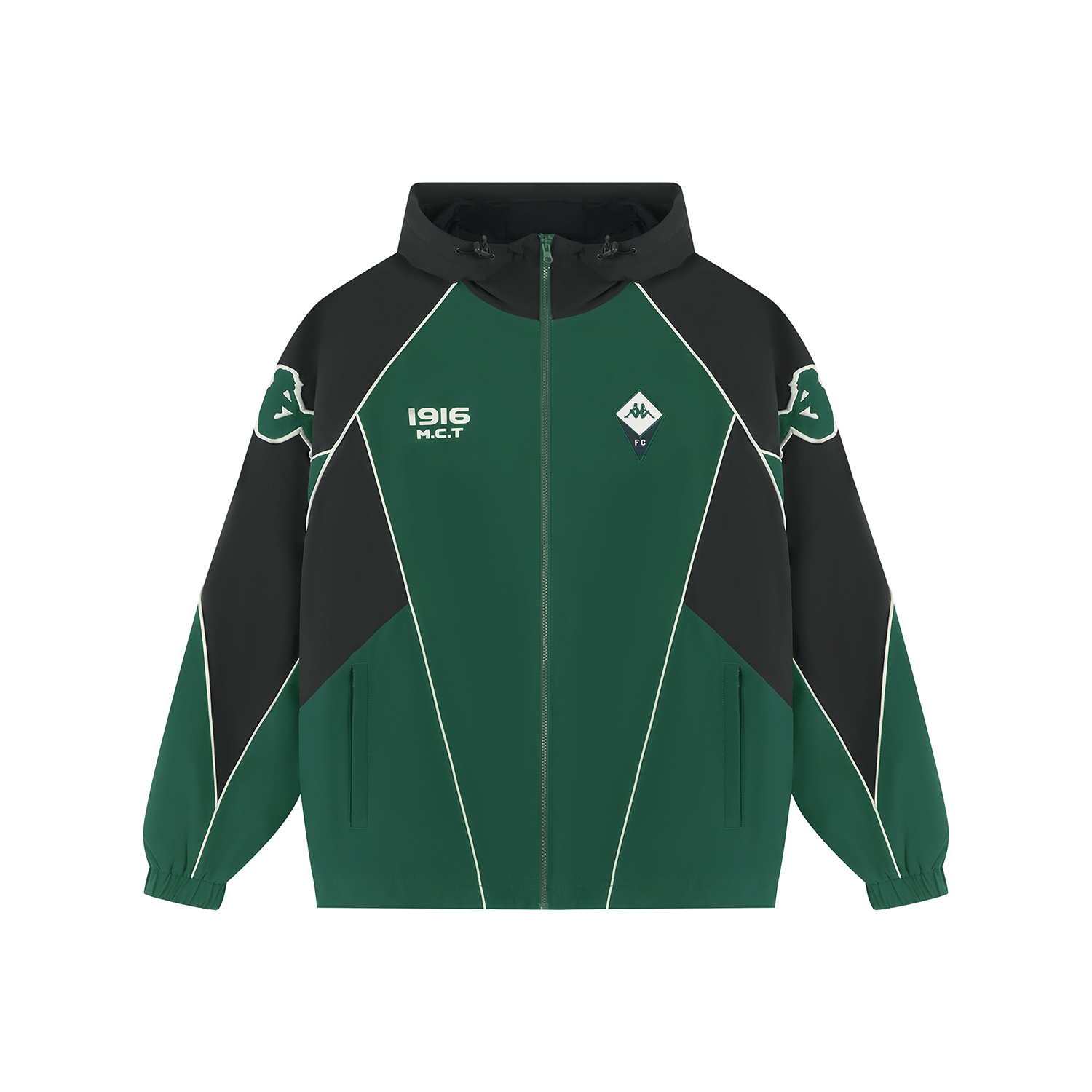 

Ветровка 1916 Series Мужская Зеленая Kappa, Зеленый-3066