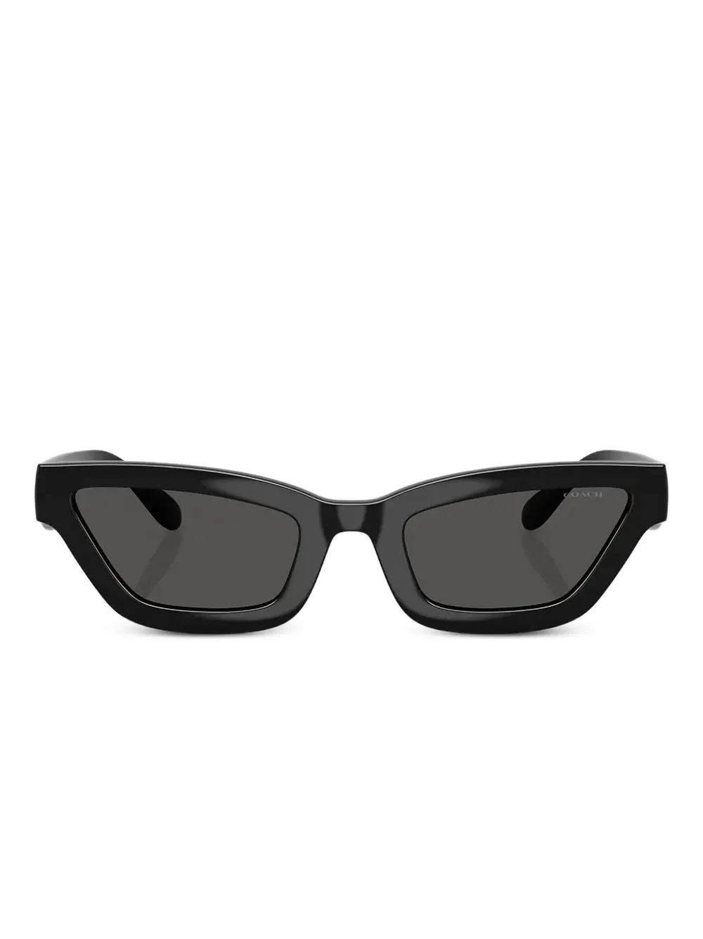 

Солнцезащитные очки в оправе 'кошачий глаз' Coach, черный