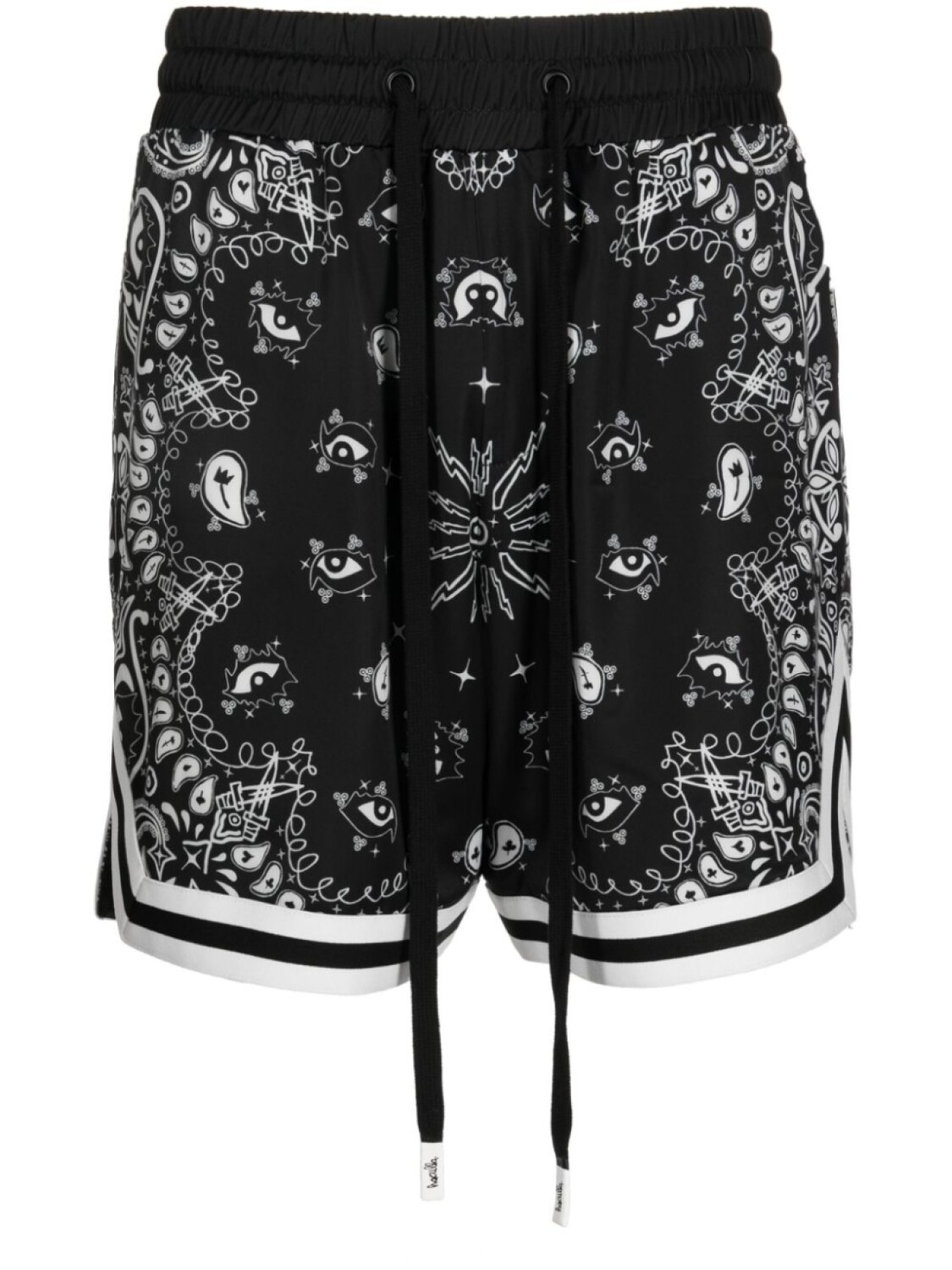 

Haculla paisley-print basketball shorts, черный