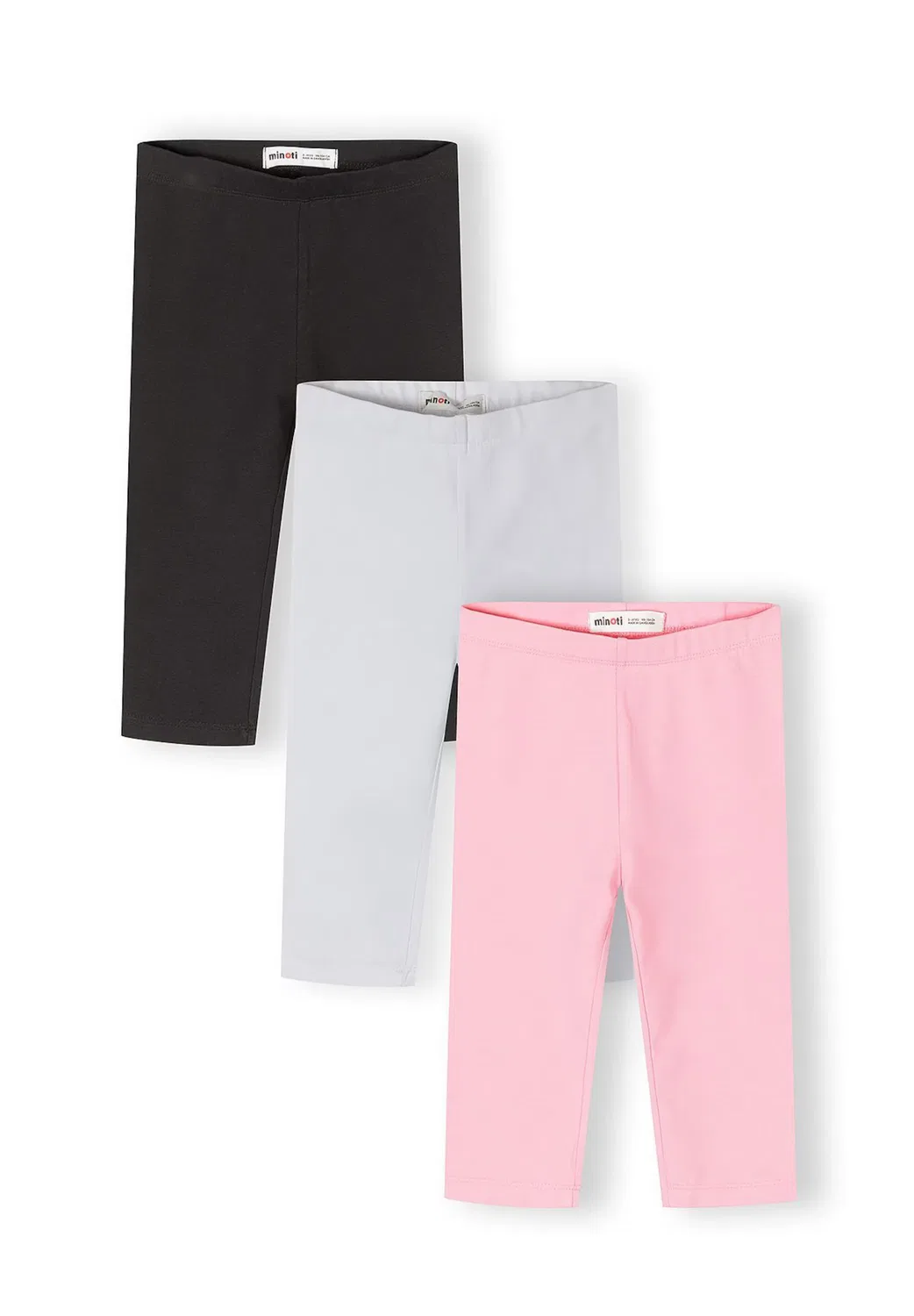 Леггинсы облегающего кроя Minoti, Light Grey/Pink/Black