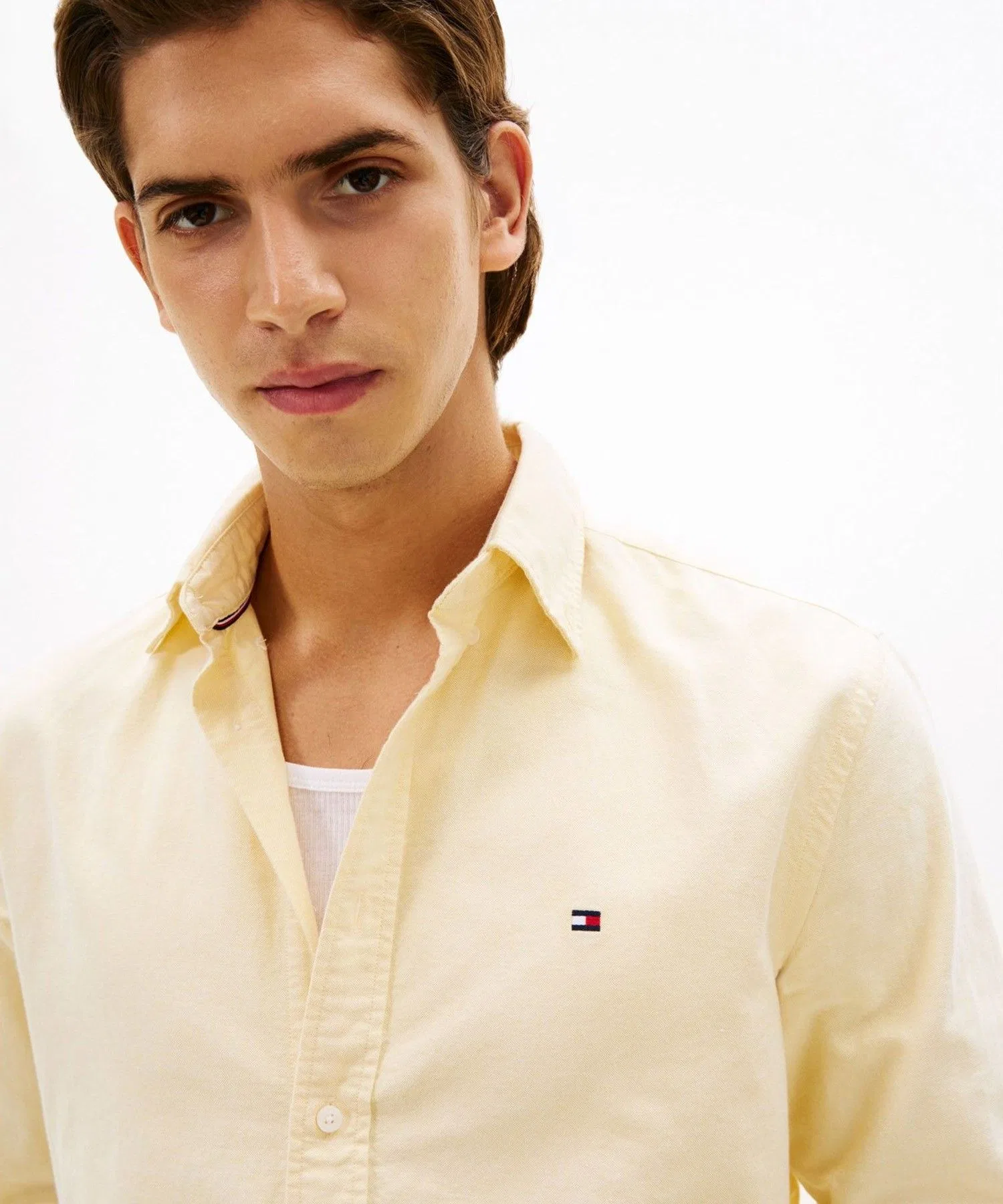 Мужская рубашка Tommy Hilfiger Heritage Oxford Solid — фото 3