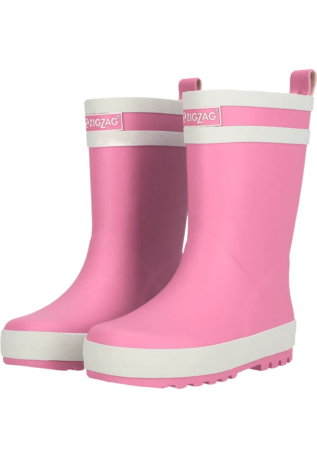 Резиновые сапоги детские Zigzag, begonia pink