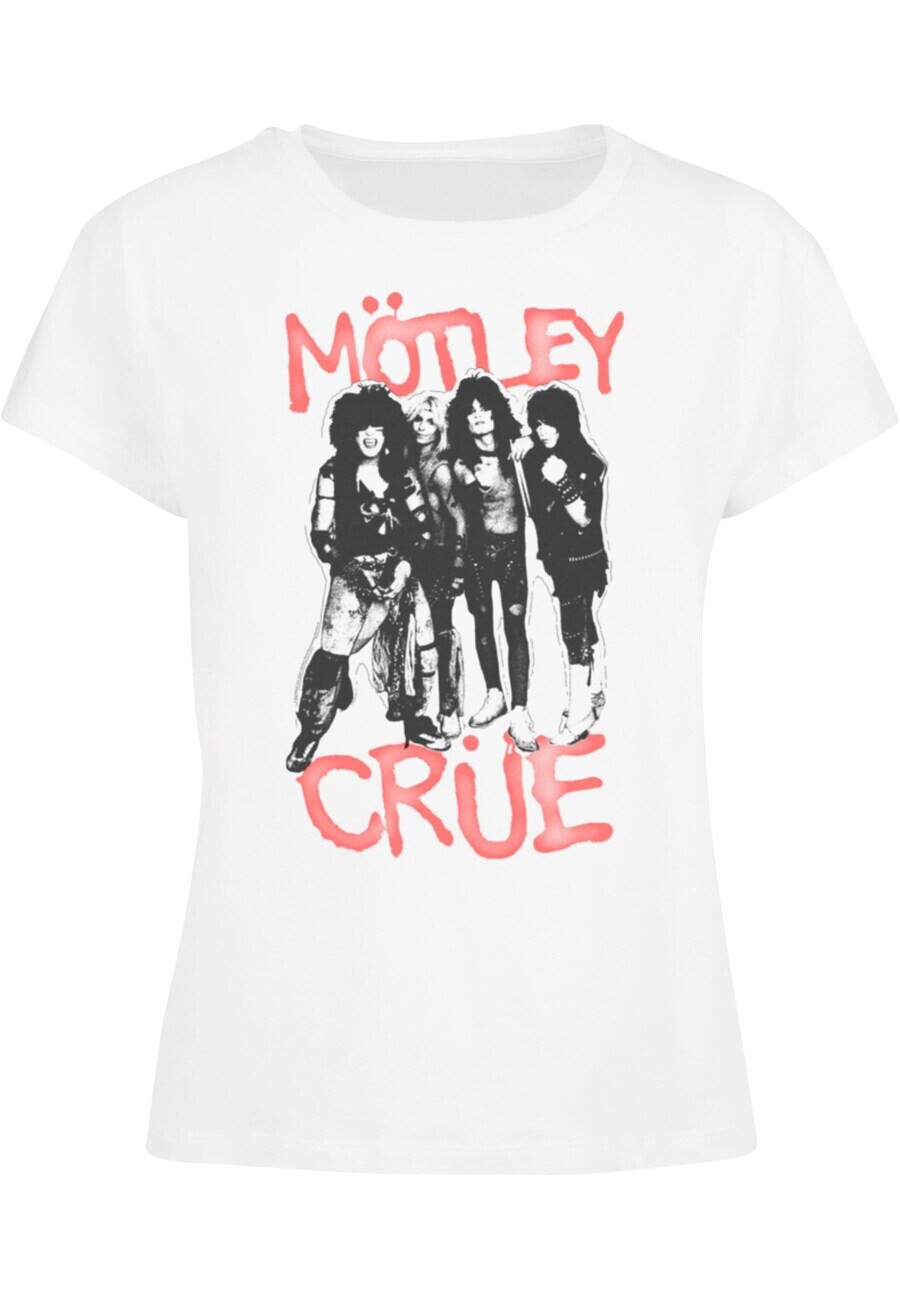 

Футболка Merchcode MOTLEY CRUE, белый