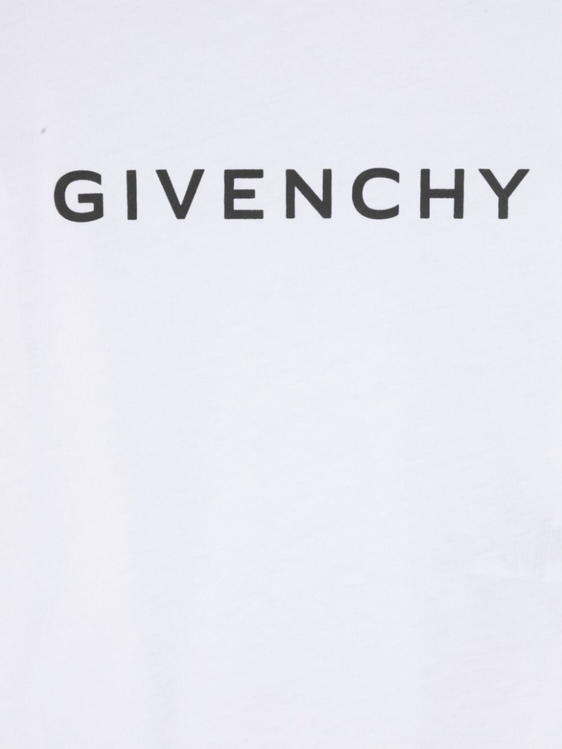 

Givenchy Kids футболка из хлопка с логотипом, белый