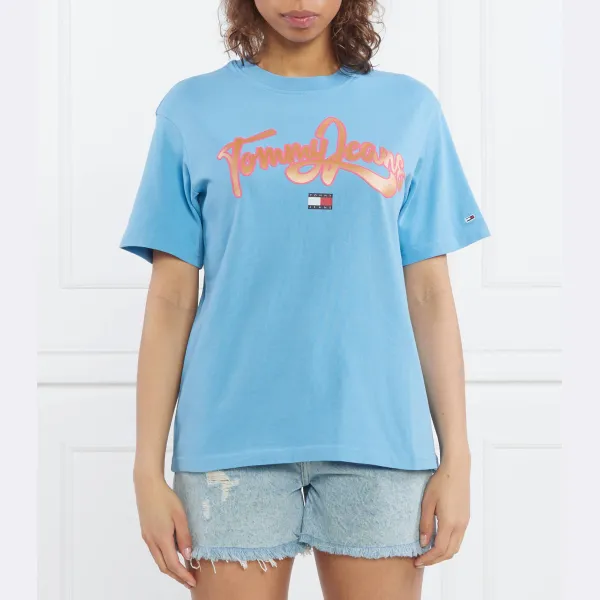 

Футболка свободного кроя Tjw rlx pop tj Tommy Hilfiger, синий