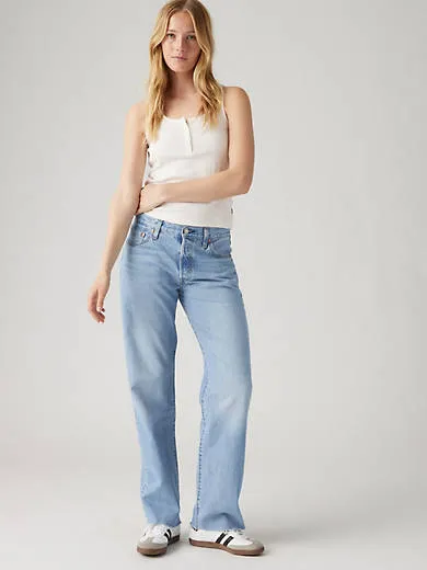 

Легкие женские джинсы 501 90-х годов Levi's, цвет Keep it Copacetic - Medium Wash