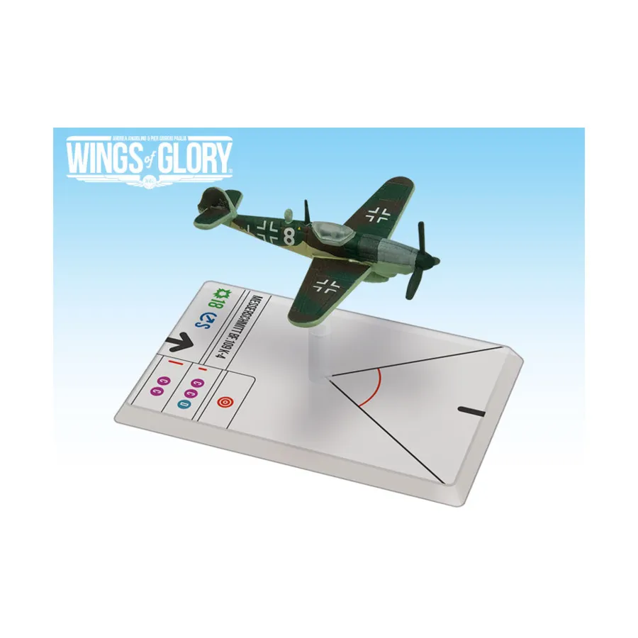 

Мессершмитт Bf.109 К-4 (9./JG3), Wings of Glory - WWII - Airplane Packs - Series IV (1:200)