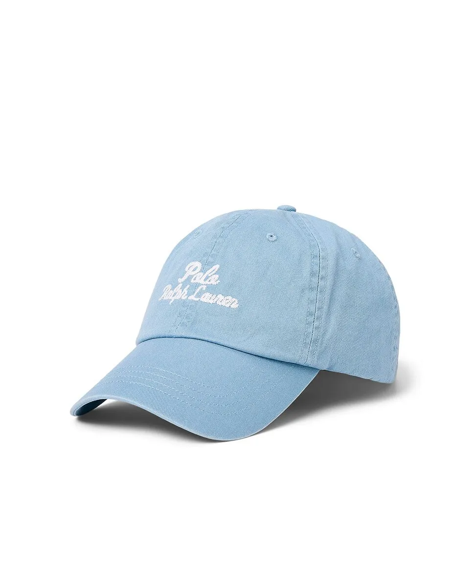 

Мужская хлопковая кепка с Polo Ralph Lauren, голубой