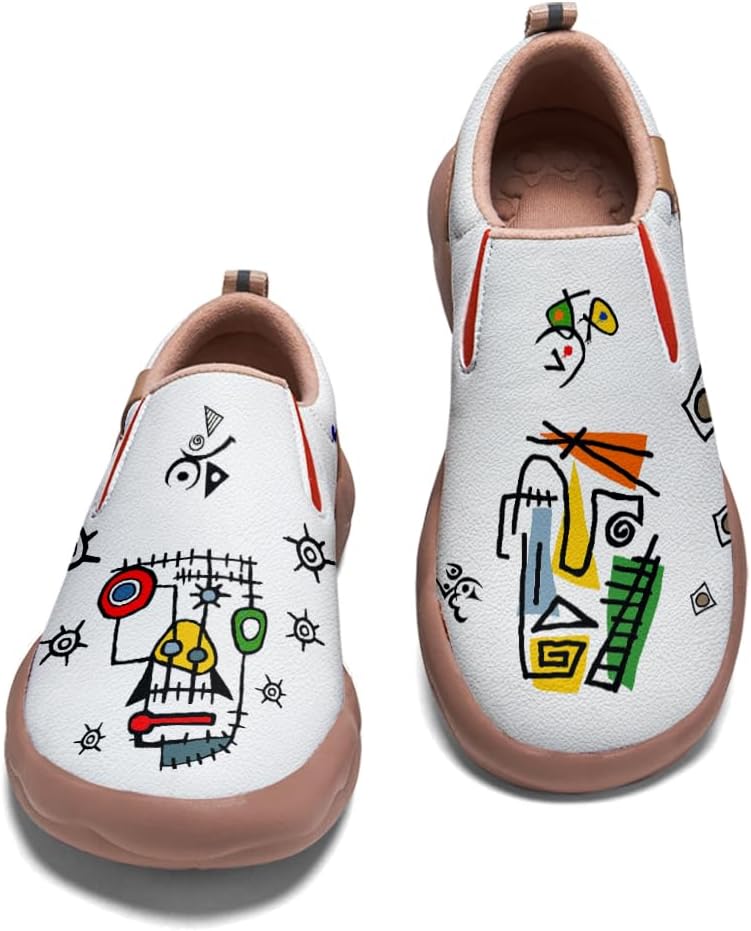 

Мужские кроссовки с граффити, слипоны для повседневной прогулки и путешествий, легкие удобные лоферы Onehorse, Graffiti_03