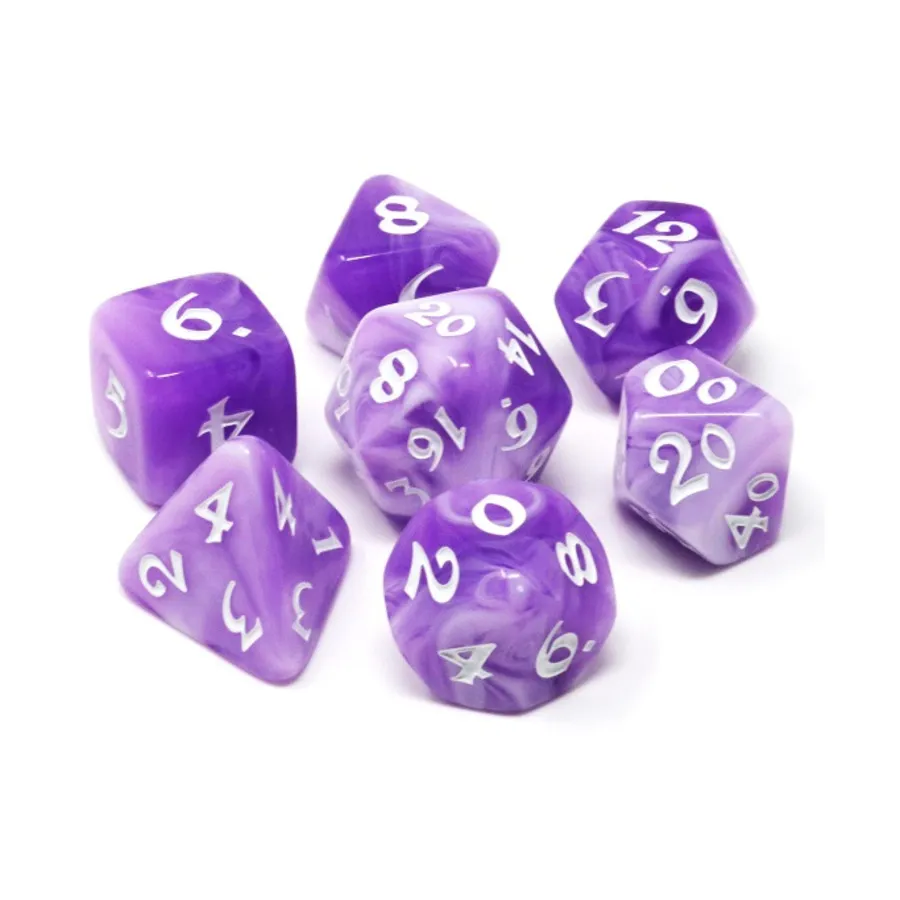 

Поликомплект — Элессия, Ветры Глицинии (7), Polymer Poly Sets (Die Hard Dice)