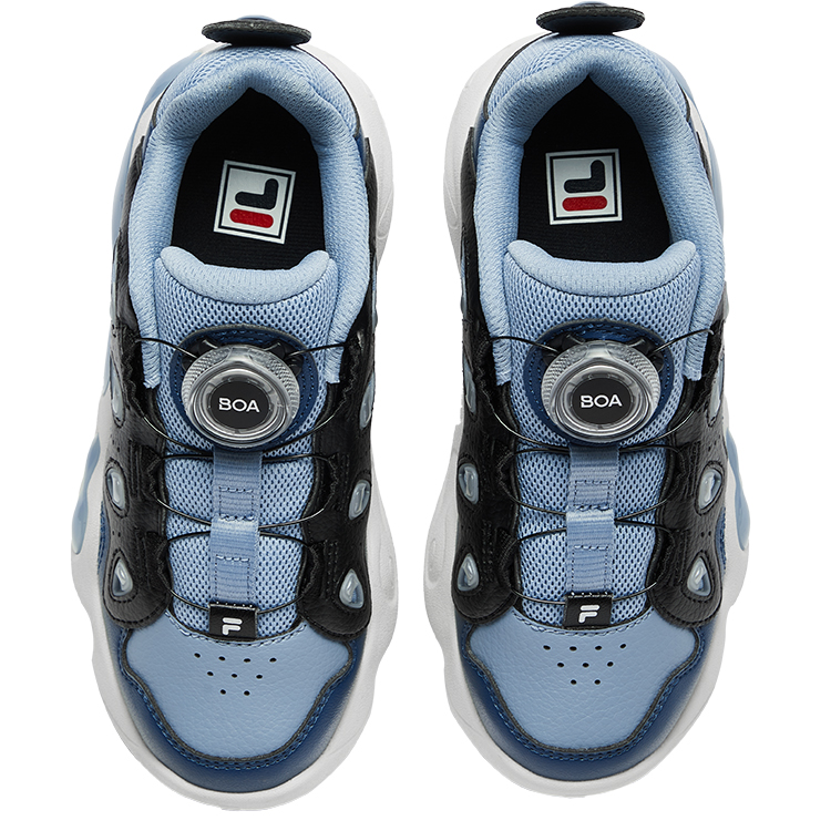 Детские баскетбольные кроссовки FILA KIDS, черный/синий — фото 4