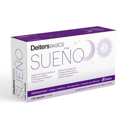 

Basics Sleep 30 Capsules - Пищевая добавка для поддержки сна Deiters