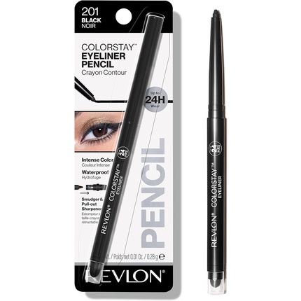 

Карандаш для глаз Colorstay 201 черный 0,01 унции Revlon