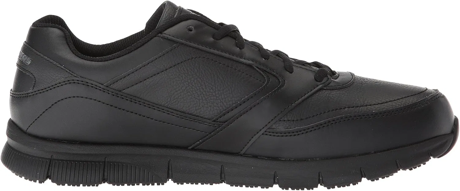 Мужские рабочие ботинки Skechers Nampa, 2-Black Polyurethane — фото 4