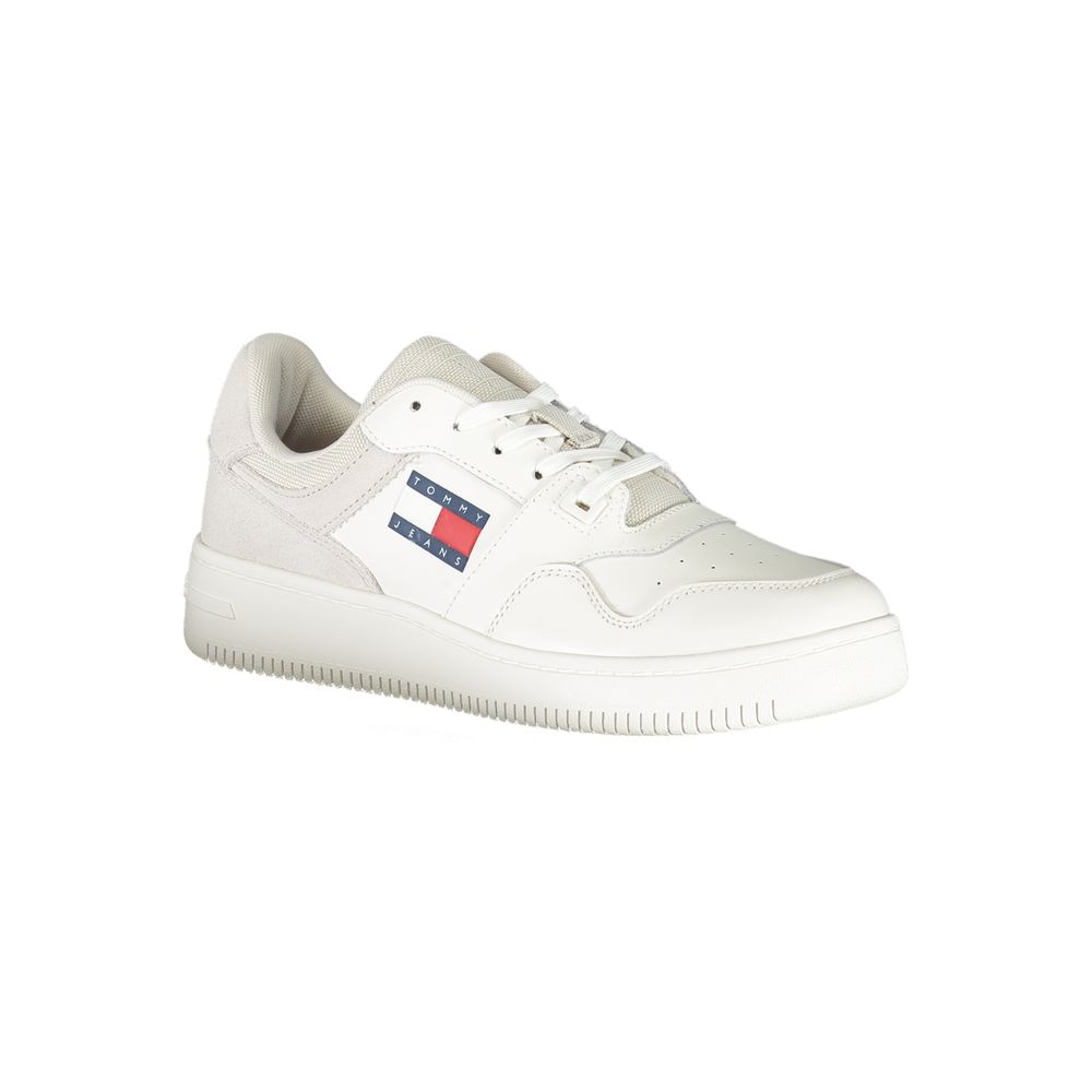 Белые кроссовки из полиэстера Tommy Hilfiger — фото 2