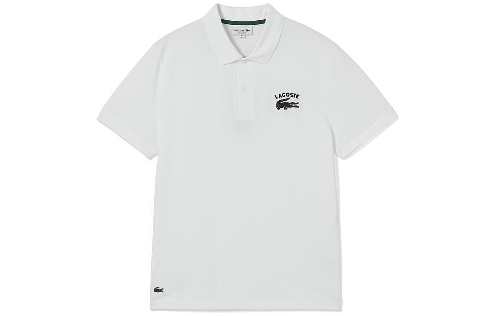 

Рубашка поло мужская белая Lacoste, белый