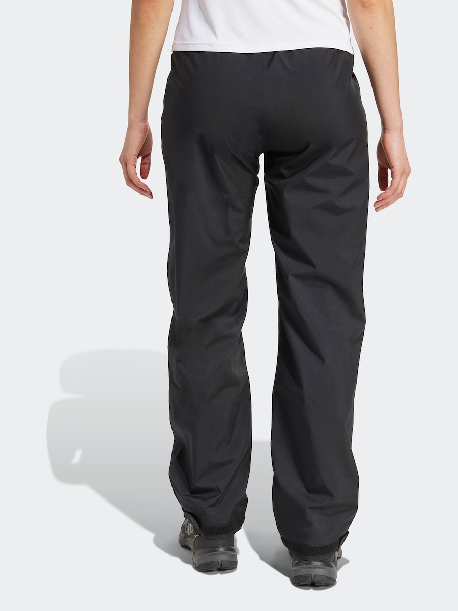 Свободные брюки для активного отдыха ADIDAS TERREX Multi Climaproof Two-Layer Rain, черный — фото 3