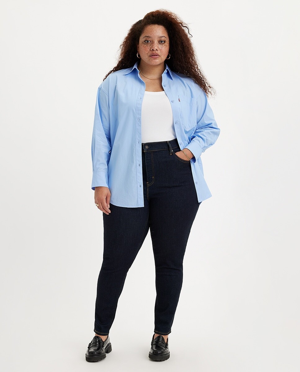

Женские темные джинсы скинни 721™ Levi's, темно-синий