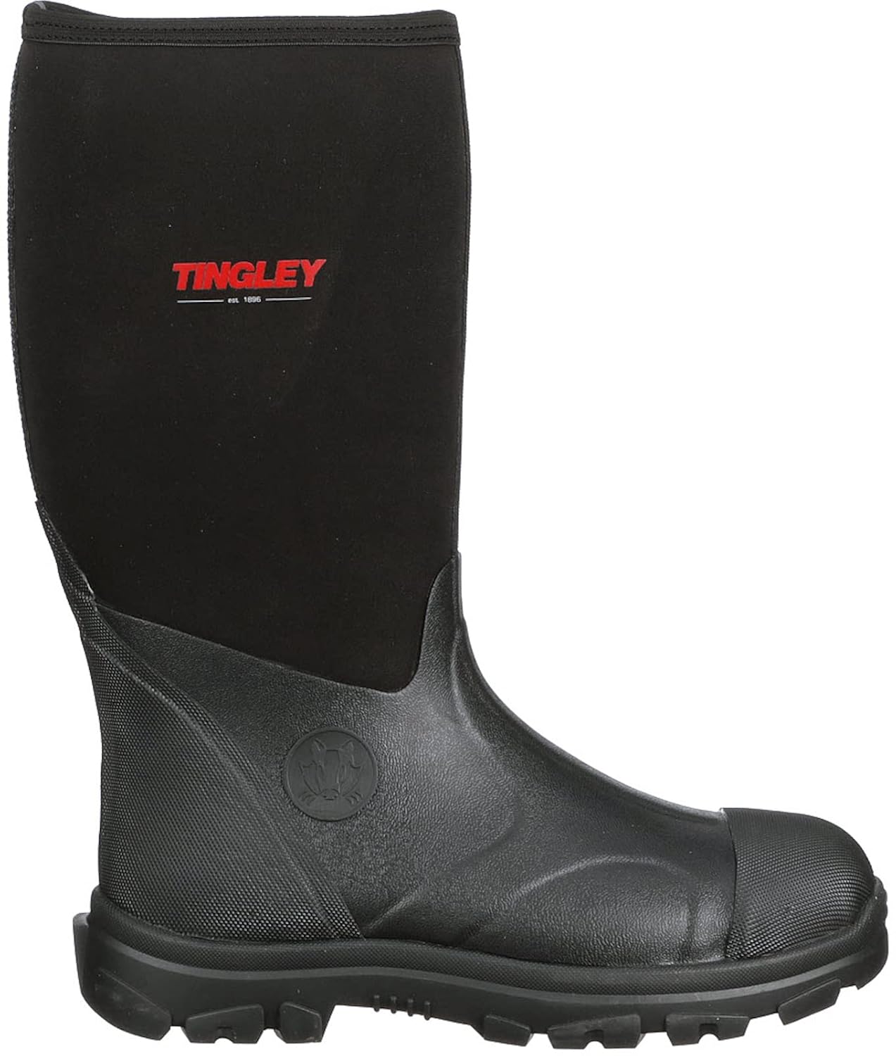 

Ботинки Tingley Badger 87151 с плоским носком, мужские 8 / женские 10, черные
