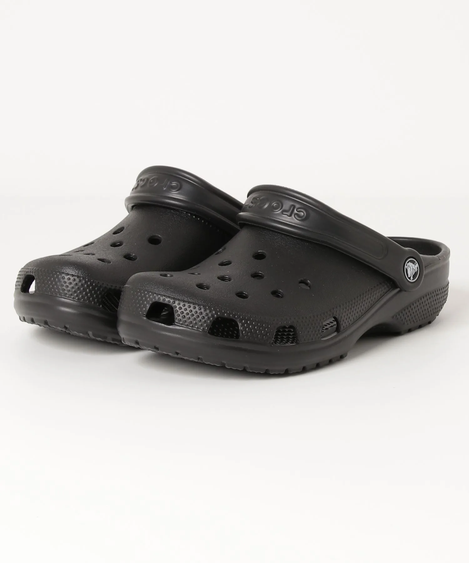 Универсальные сандалии Crocs Classic черные — фото 2