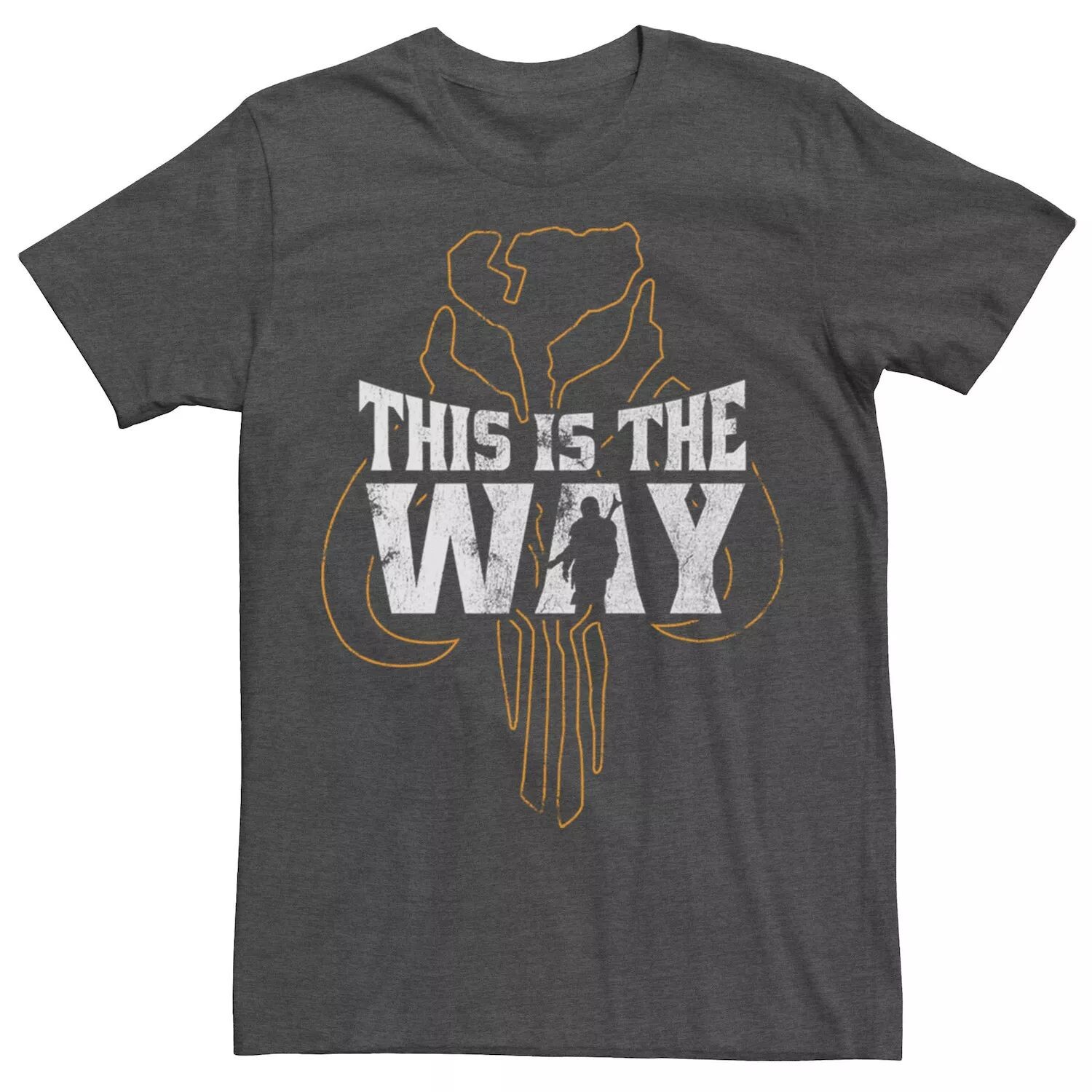 

Мужская футболка The Mandalorian This Is The Way Mythosaur Overlay Star Wars