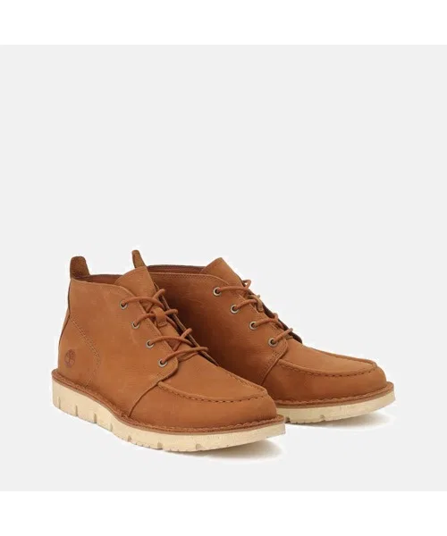 Ботинки челси Timberland Premium Leather коричневые — фото 3