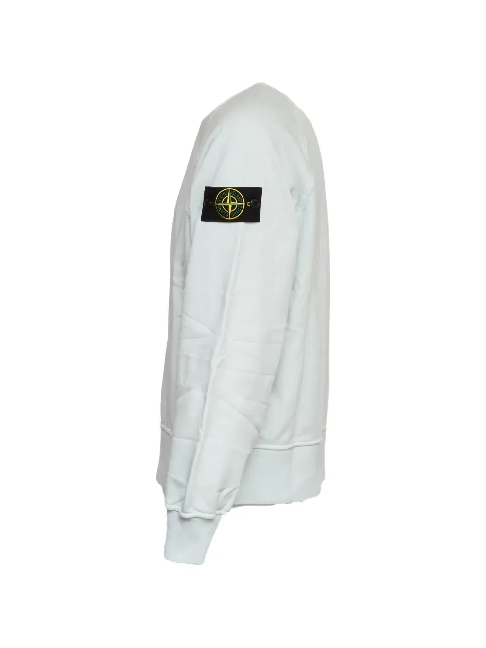 Толстовка с круглым вырезом и нашивкой Stone Island, синий — фото 3
