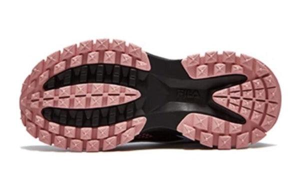 Кроссовки boa running shoes 'black white pink' Fila, черный — фото 4