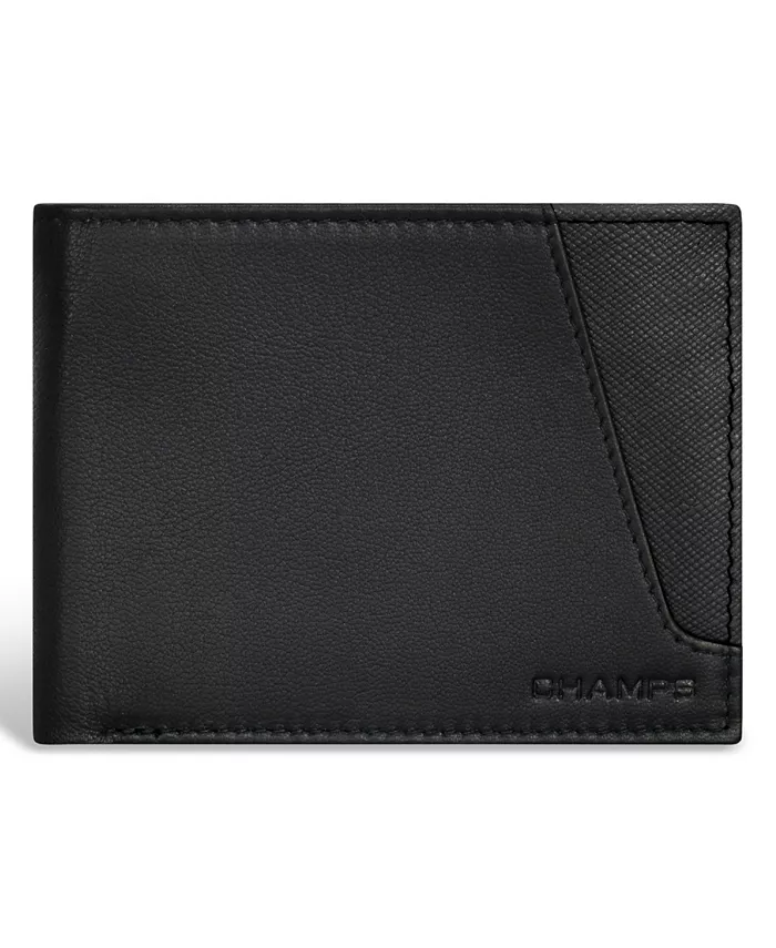 

Мужской кожаный кошелек Top Wing из коллекции Iconic Collection CHAMPS, черный