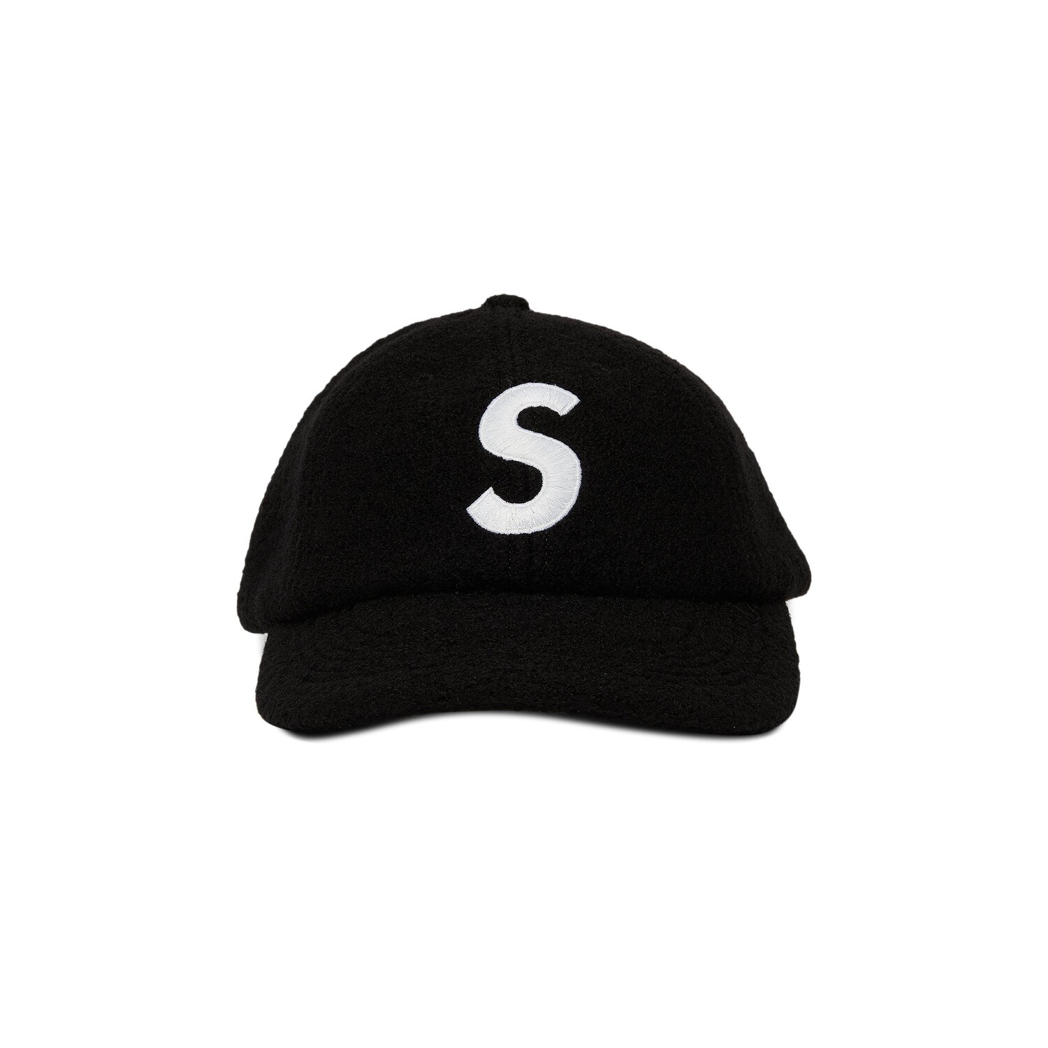 

Сумка Supreme из вареной шерсти с логотипом S, 6 панелей, черный