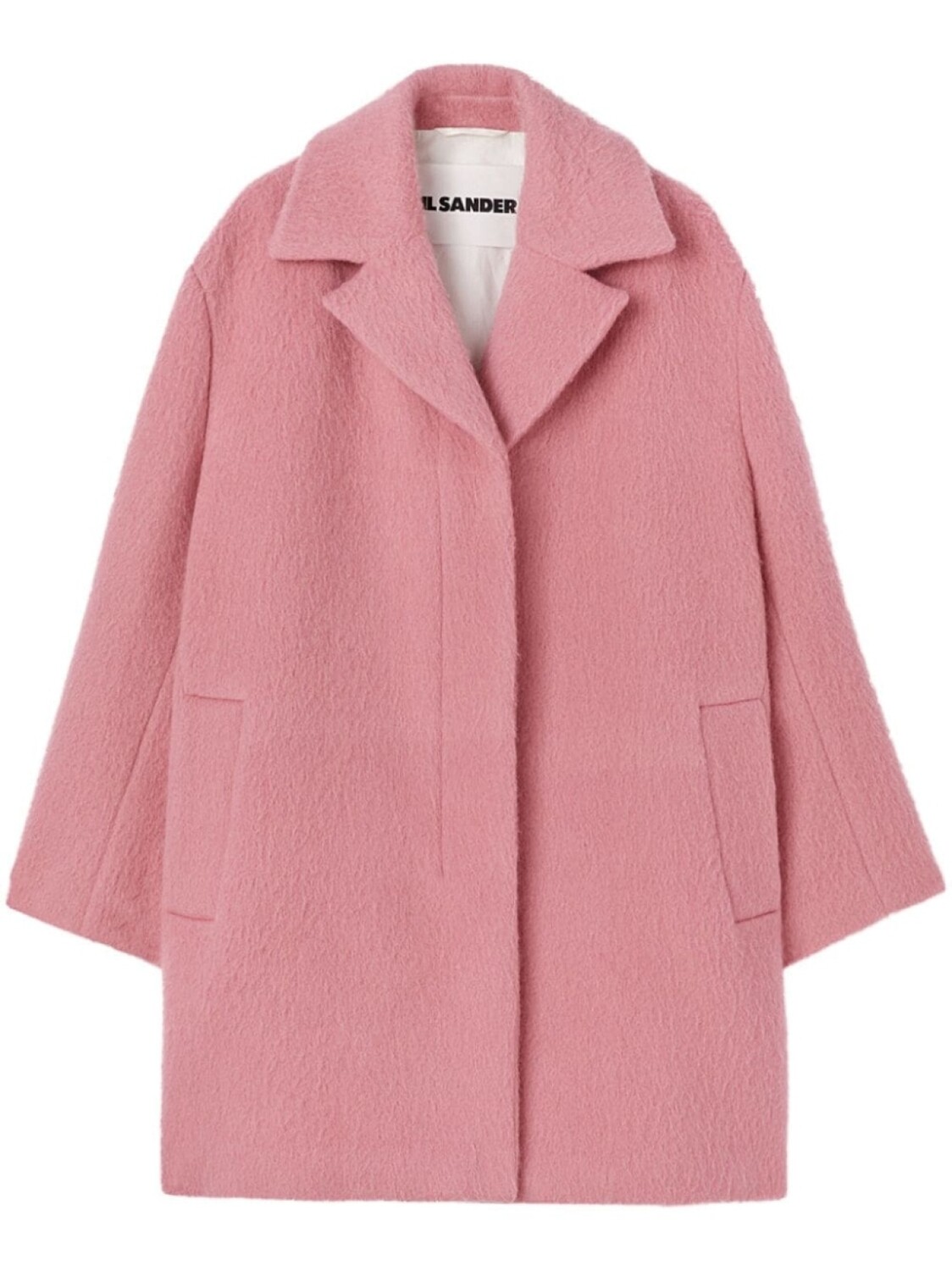 

Jil Sander пальто длины миди с поясом, розовый