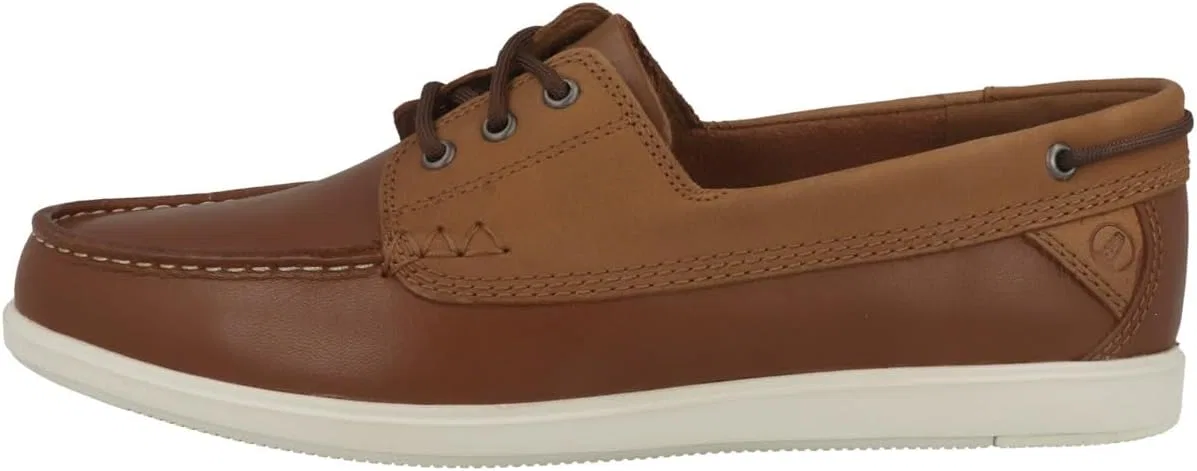 Туфли Clarks Herren Bratton BoatBoat Shoe, Dark Tan Lea