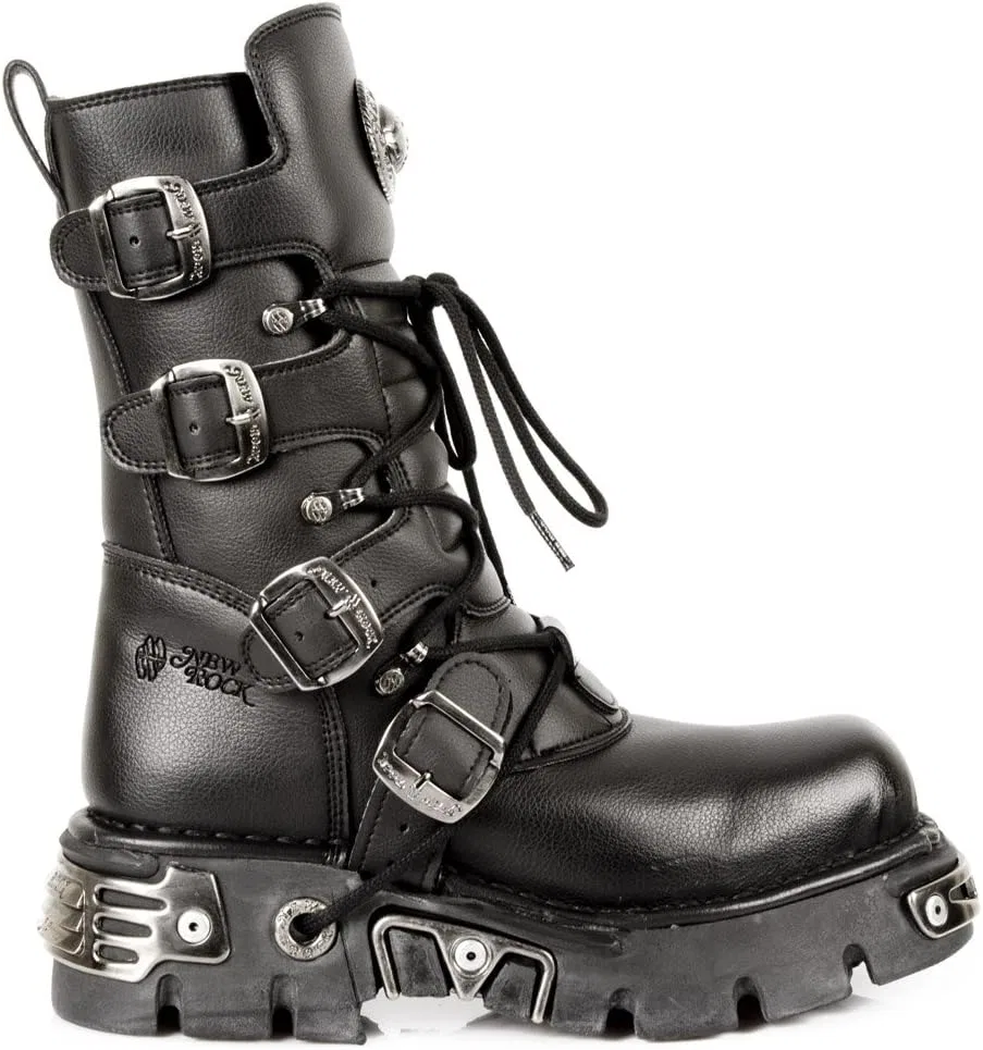 Мужские кожаные ботинки New Rock M.373-S7, Black