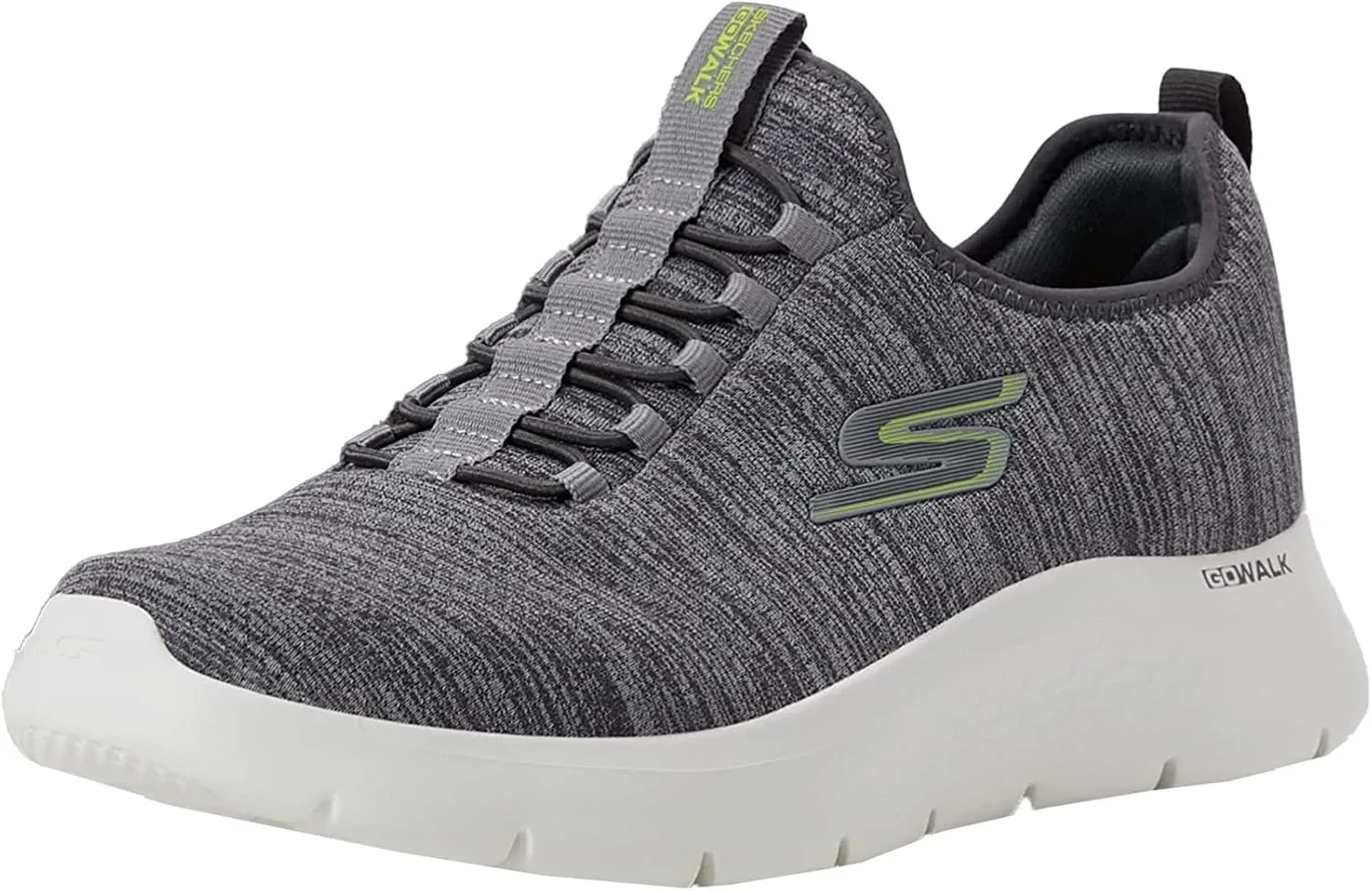 Мужские спортивные кроссовки Skechers Gowalk Flex с воздушной подушкой без шнурков, серый