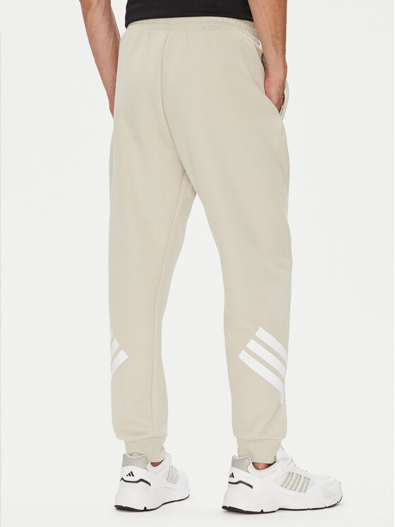 Спортивные брюки regular fit Future Icons 3-Stripes JW7092 Adidas, бежевый — фото 3