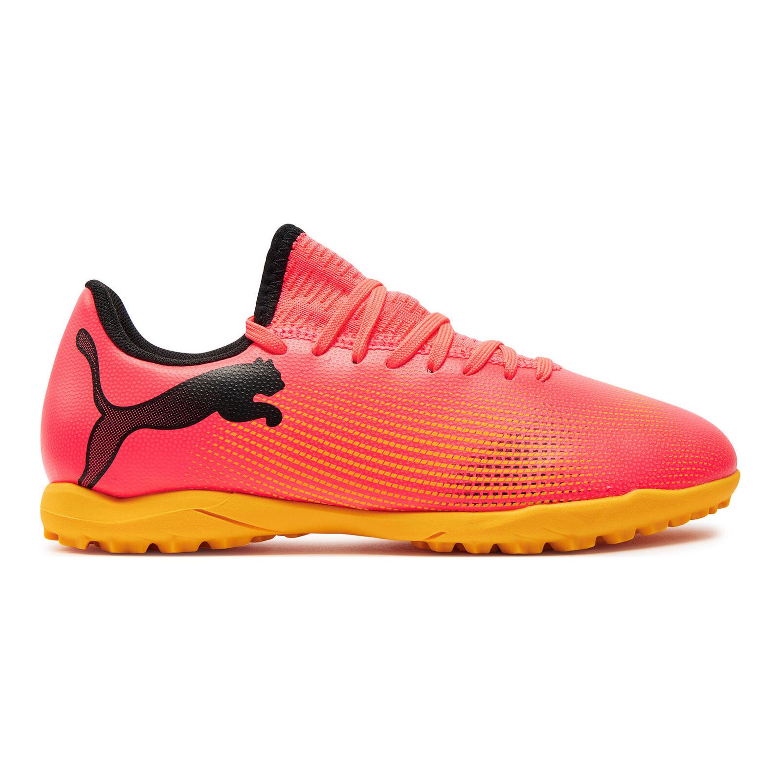 Puma Future Play 7 TF Детская Футболка 'Forever Faster Pack' Красный Черный Желтый — фото 2