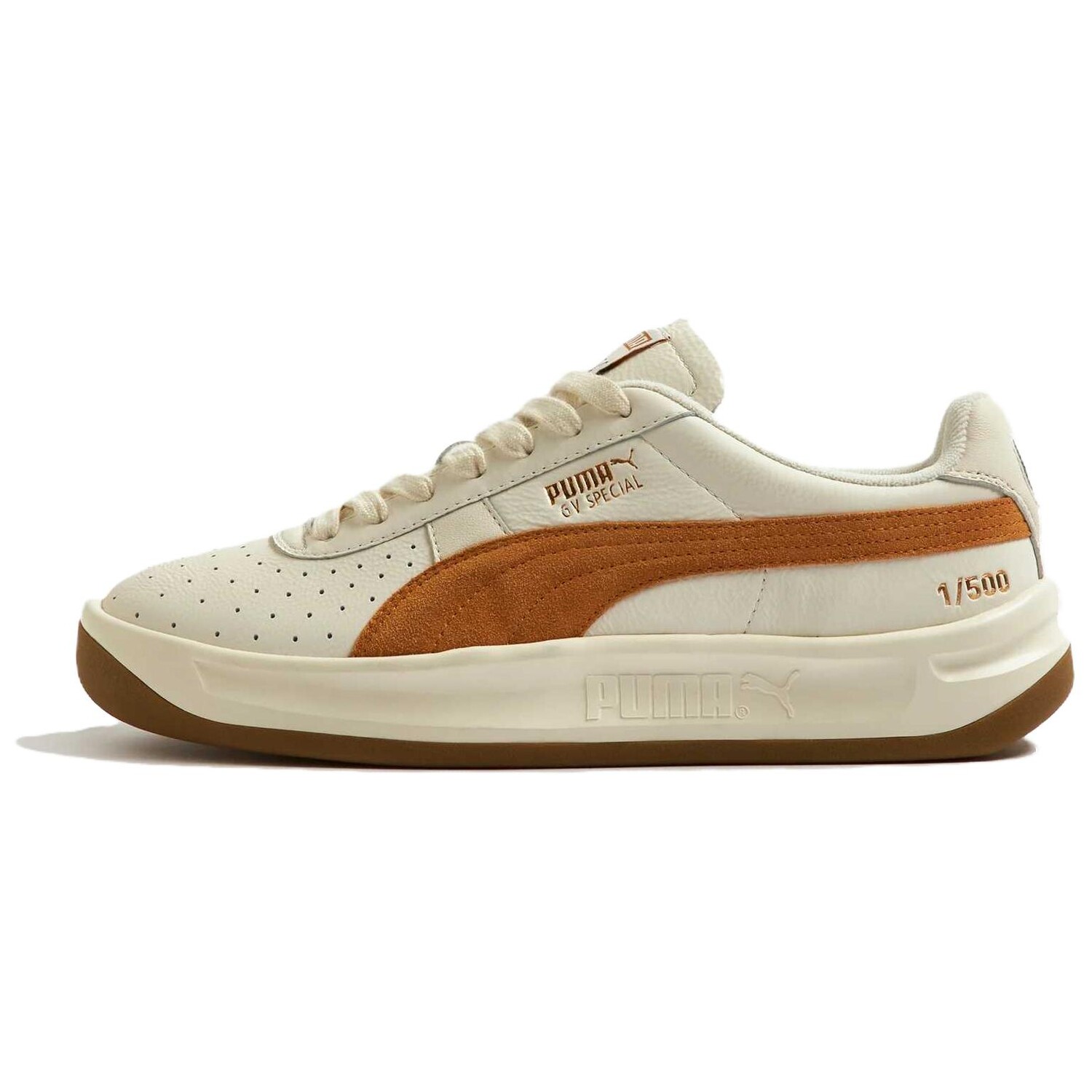 Кроссовки Puma GV Special Skateboarding Shoes Unisex Low-top Brown/off-white, коричневый