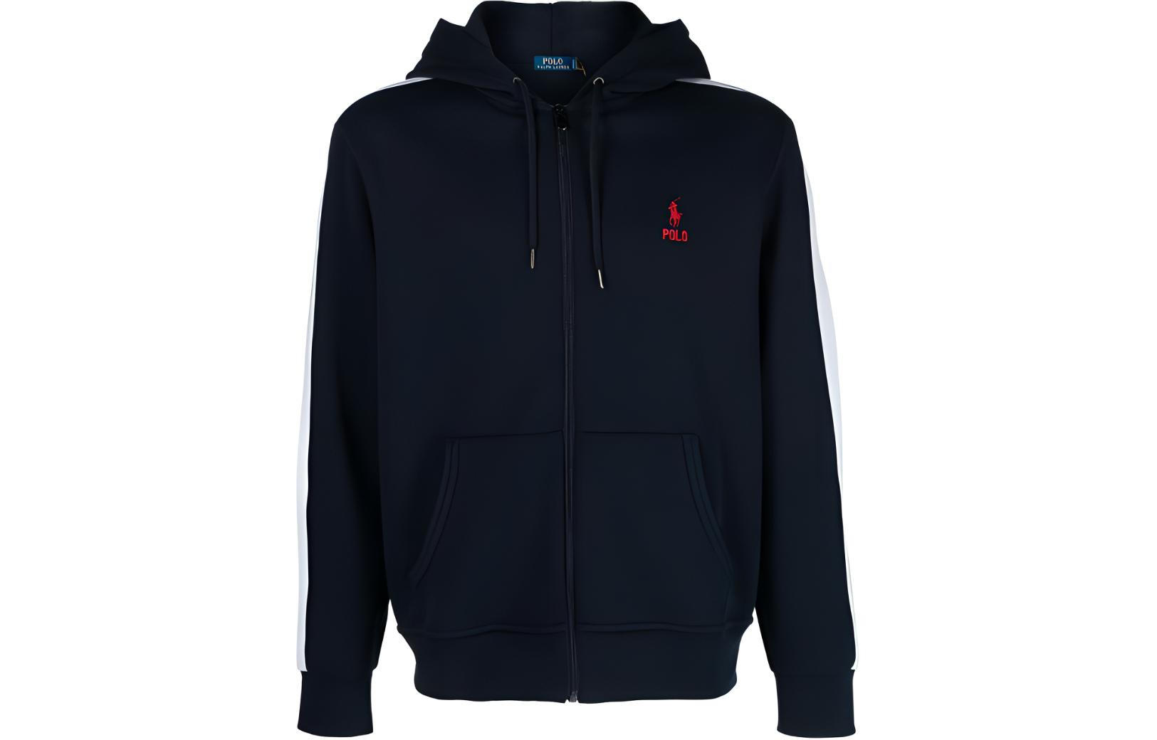 

Толстовка с капюшоном Polo Pony Piqué Polo Ralph Lauren, Marine Blue