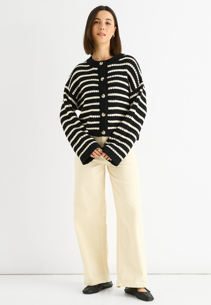 

Кардиган GINI LONDON STRIPE, Schwarz/Black