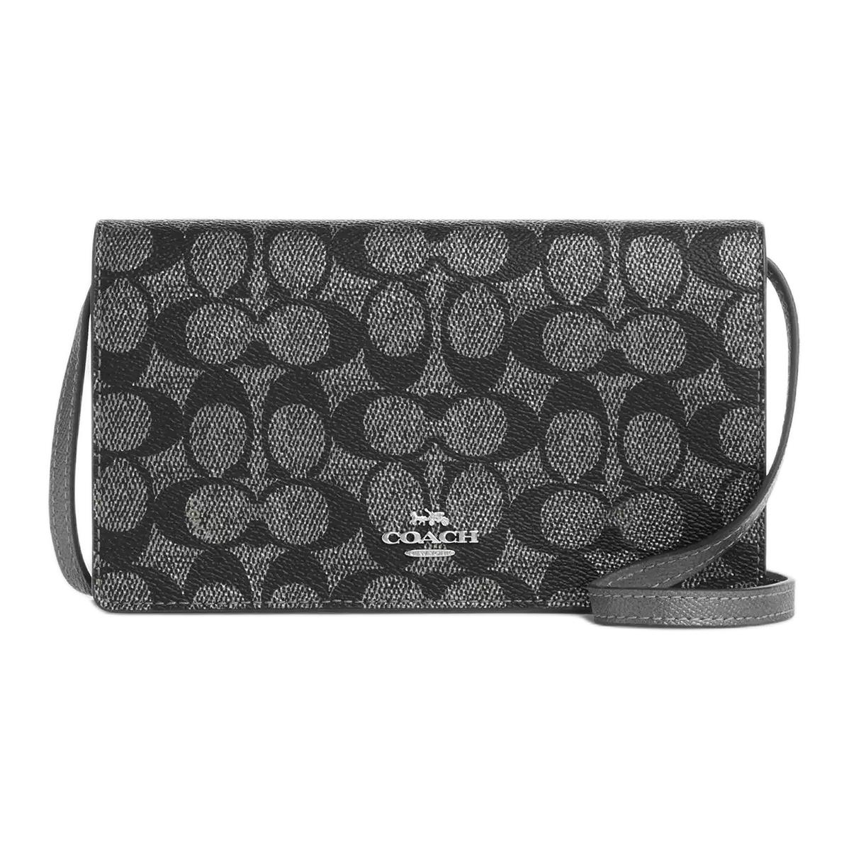 

COACH Кожаная сумка через плечо миниатюрная женская бронзовая
