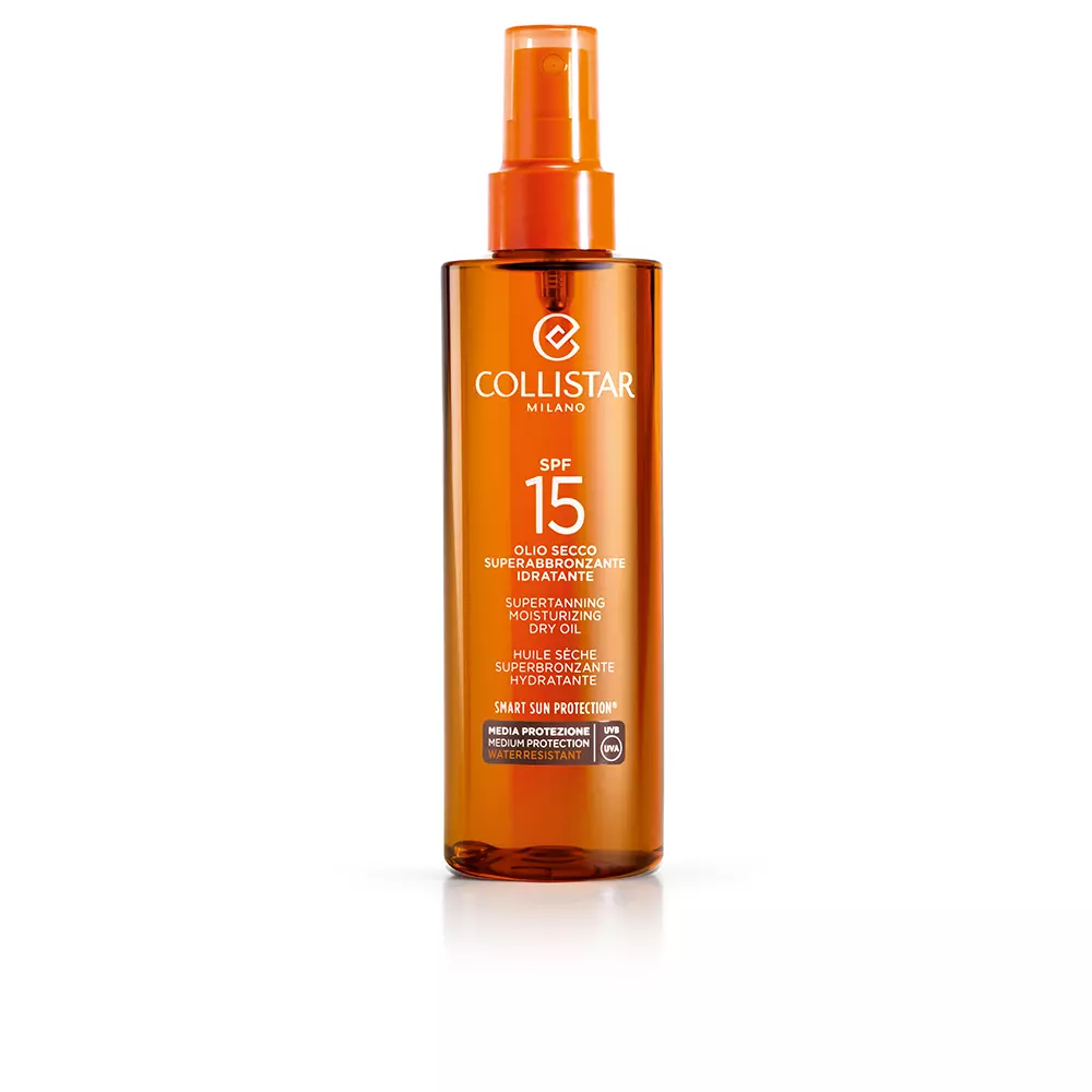 

Солнцезащитный крем Aceite seco superbronceador hidratante spf15 Collistar, 200 мл.