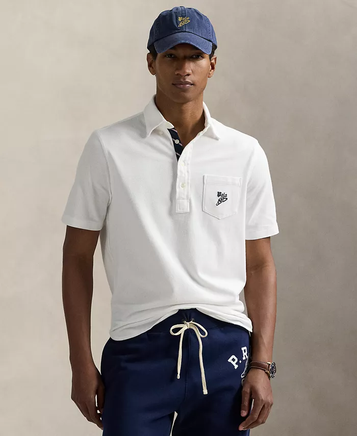 

Мужская поло Oxford Mesh Polo Ralph Lauren, белый
