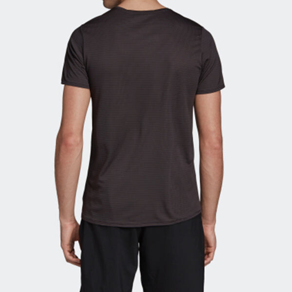 Футболка Men's adidas 25/7 TEE CHILL Running Sports Short Sleeve Black, черный — фото 3