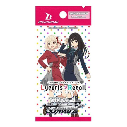 

Карточная игра Weiss Schwarz: Booster Pack – Lycoris Recoil Bushiroad