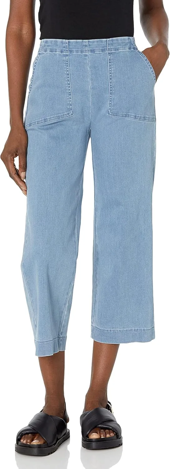 

NIC+ZOE Women's All Day Wide-Leg Crop Jean