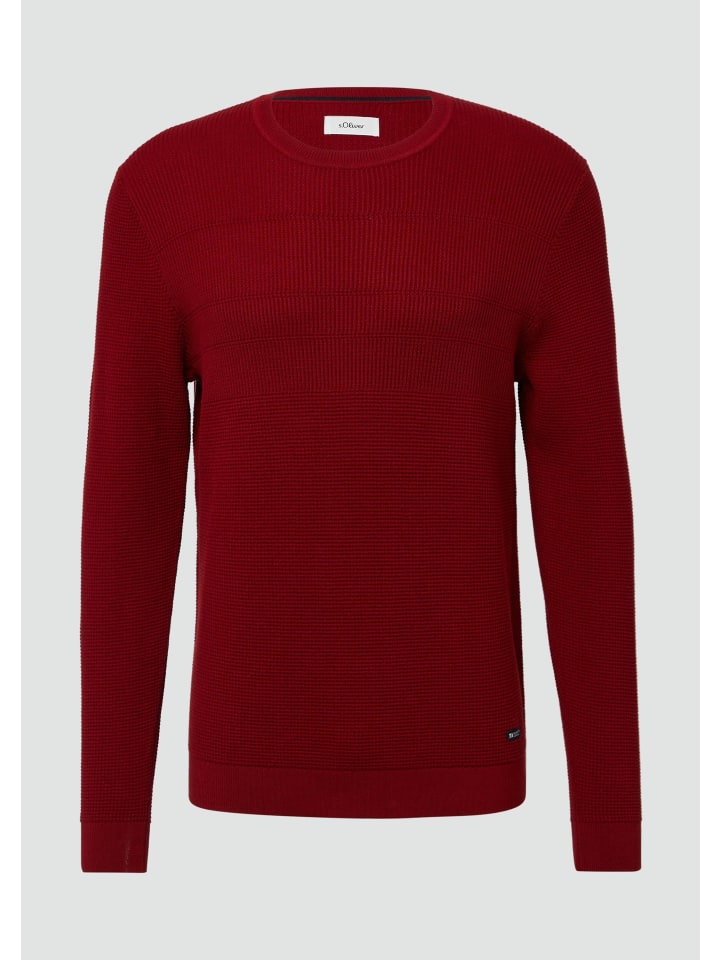 

Вязаный свитер в цвете 3626_бургунди s.Oliver