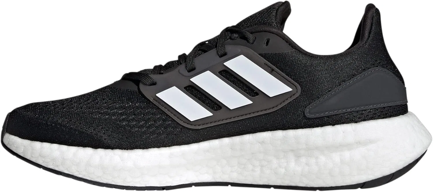 Кроссовки Adidas унисекс Pureboost 22, Negbás Carbon Black — фото 3