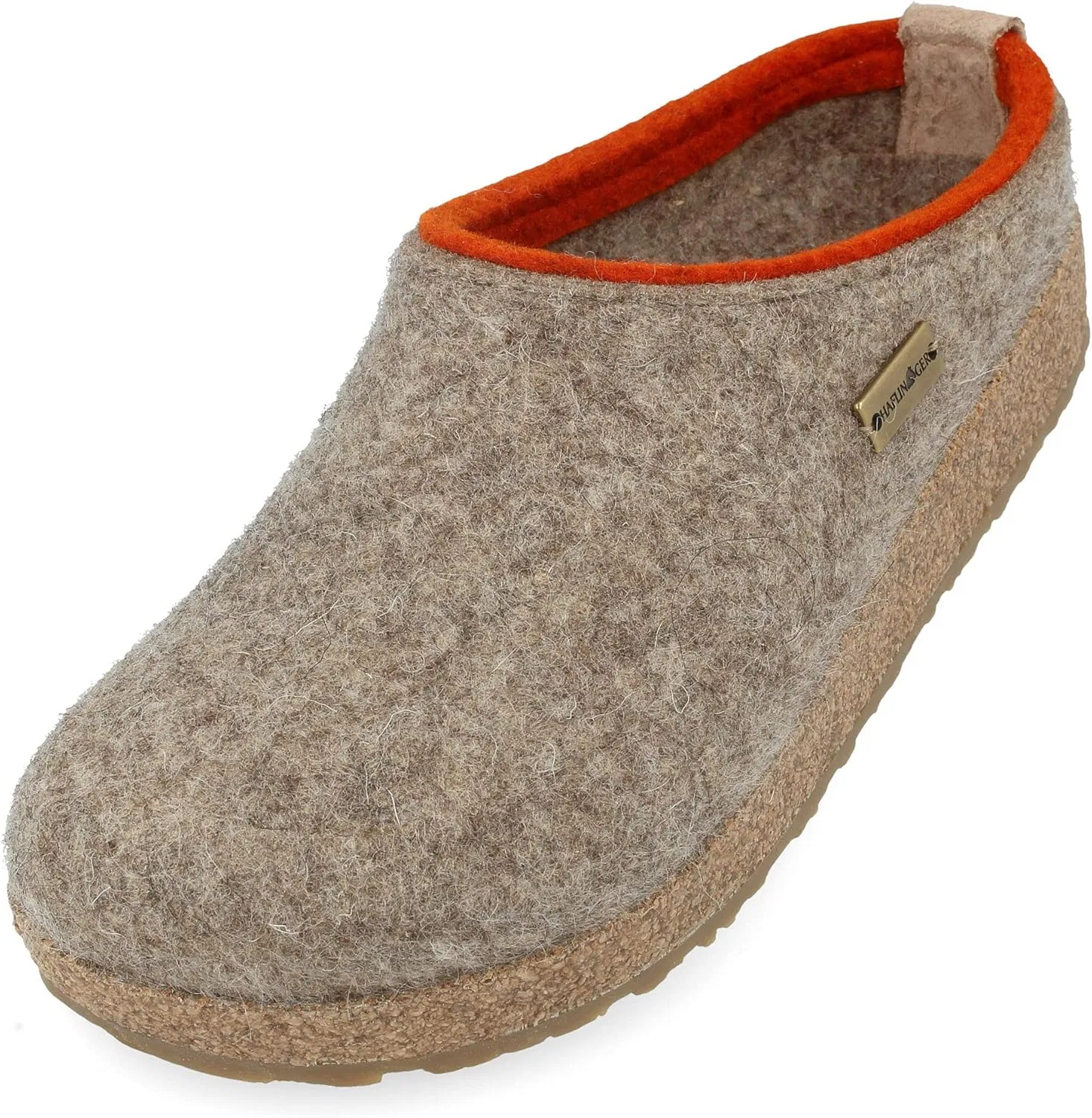 Унисекс тапочки Haflinger Kris Grizzly для взрослых, Peat
