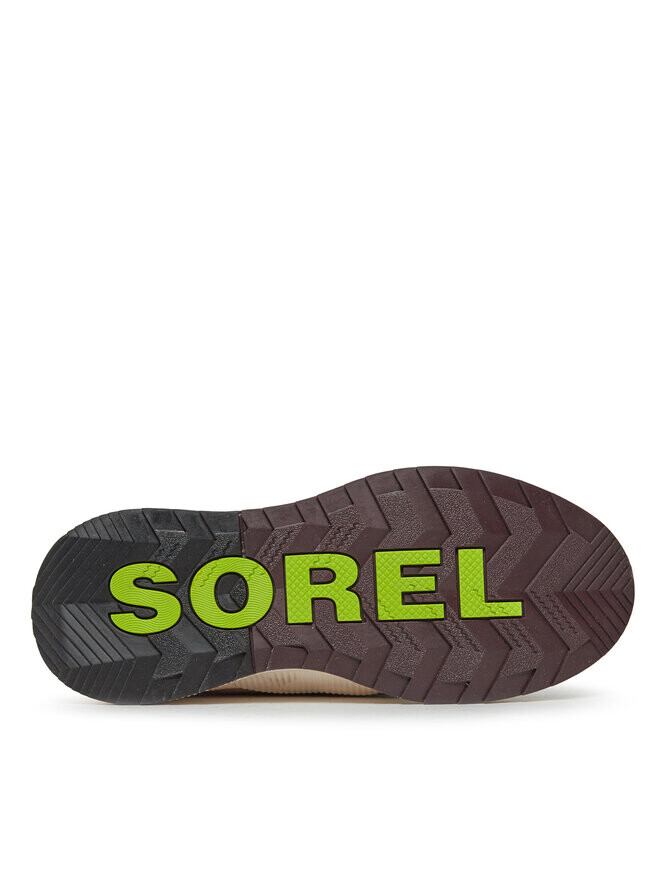 Ботинки женские Sorel на плоской подошве, коричневый — фото 4