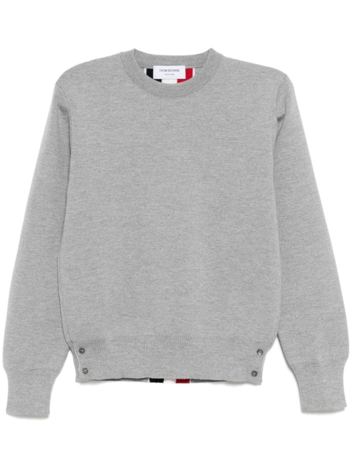 

Джемпер с круглым вырезом Thom Browne, серый